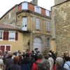 21. à gauche de l\'hotel Dupeyré, traces de l\'ancienne muraille [photo JPV]